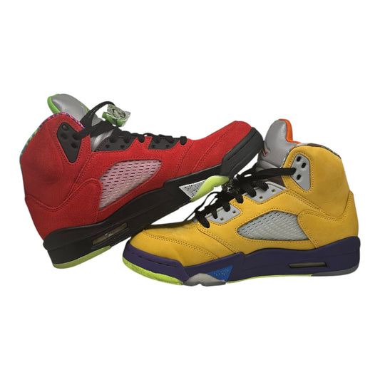 PREOWNED JORDAN 5 WHAT THE SIZE 8