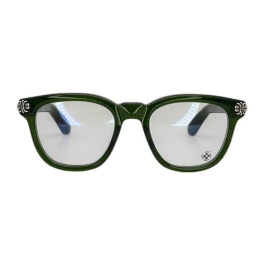 CHROME HEARTS SMOKE SHOW MOSS GREEN GLASSES