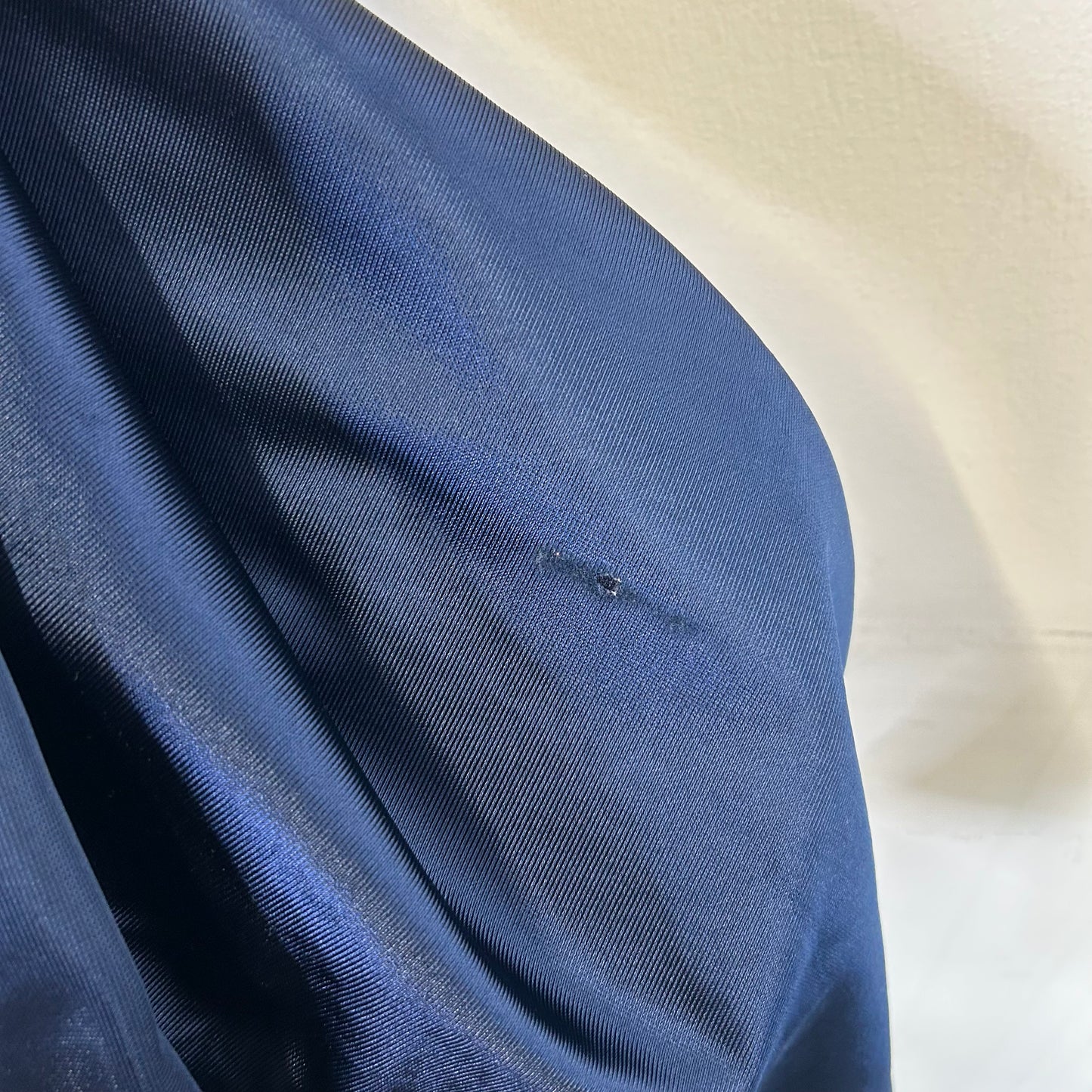 ADIDAS NAVY SIDE BUTTON TRACK PANTS