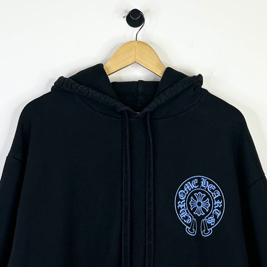 CHROME HEARTS BABY BLUE WEBSITE HOODIE