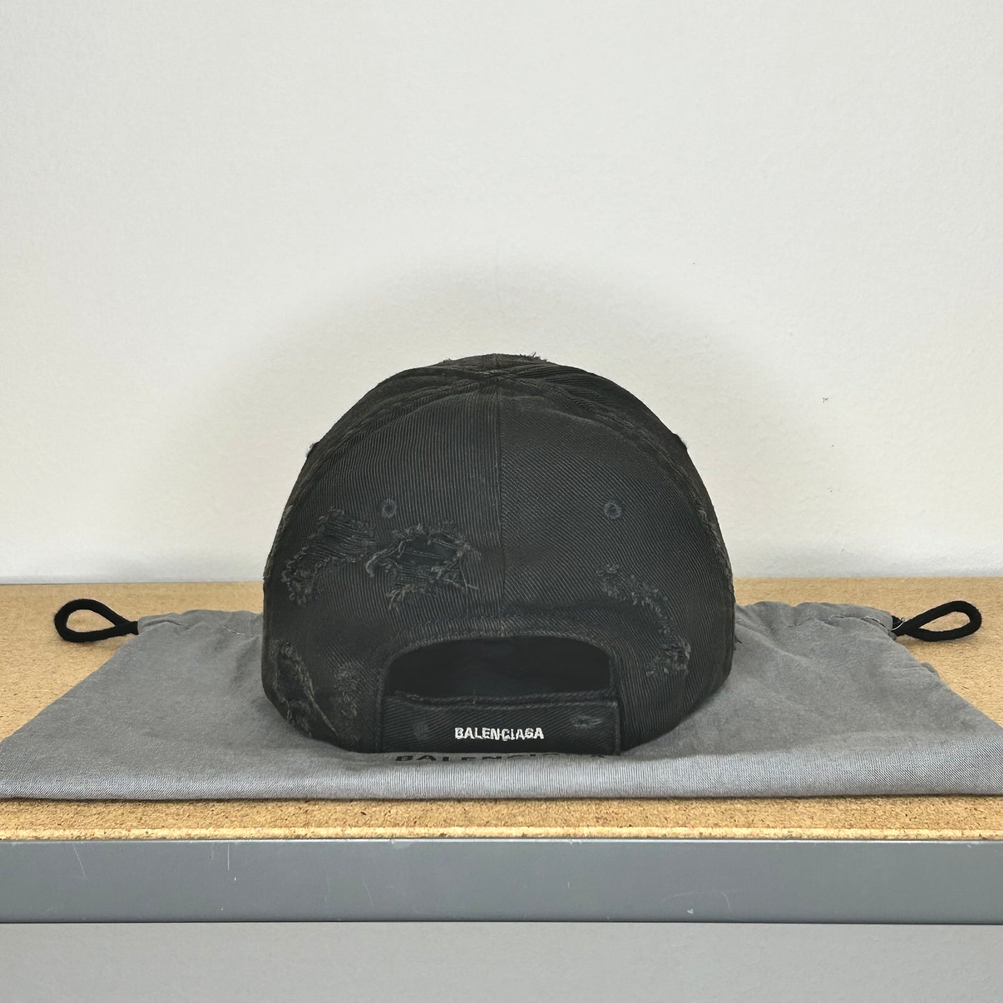 BALENCIAGA RAMMSTEIN DISTRESSED CAP