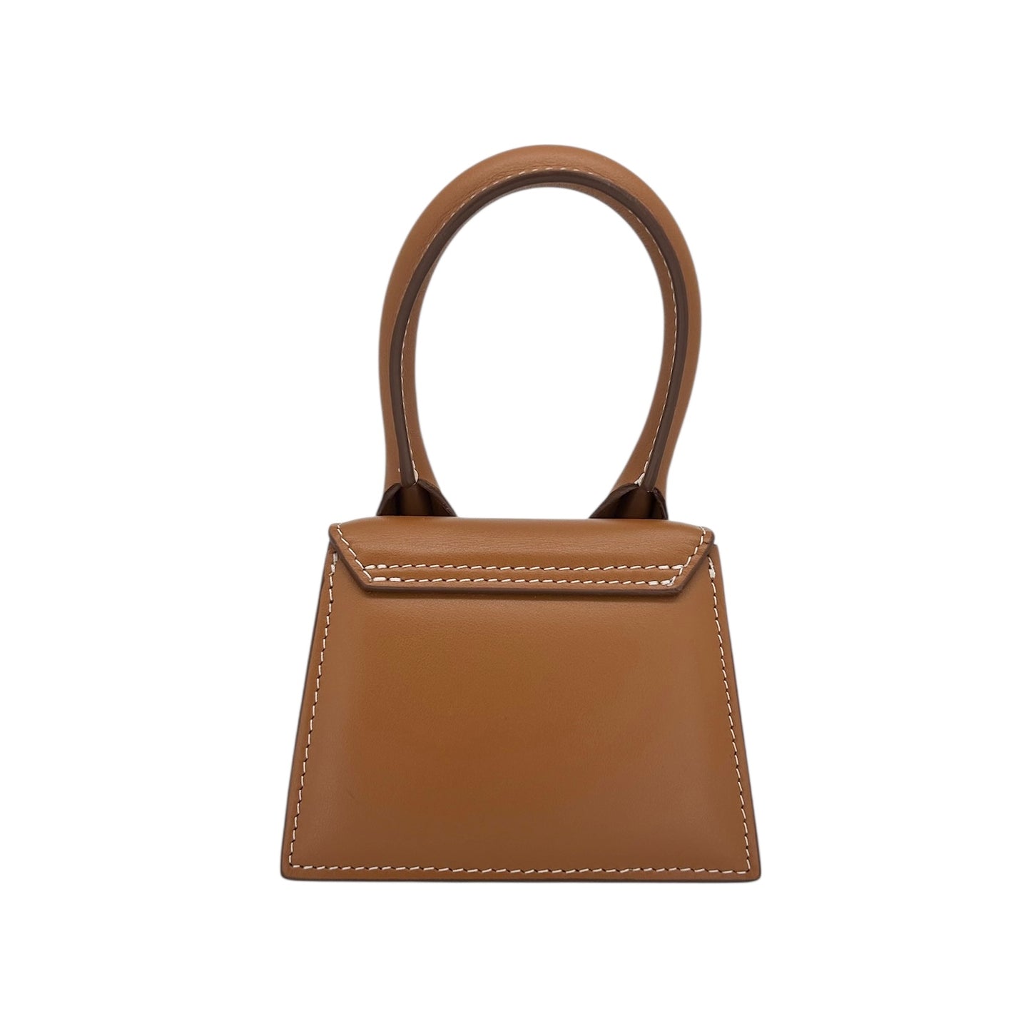 JACQUEMUS LE CHIQUITO MINI BAG BROWN LEATHER