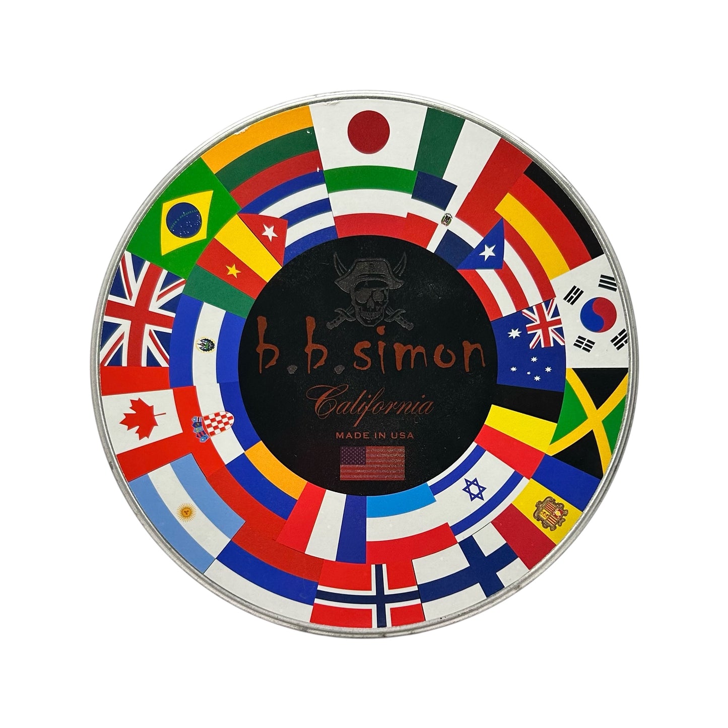 B.B. SIMON RED STUDDED BELT