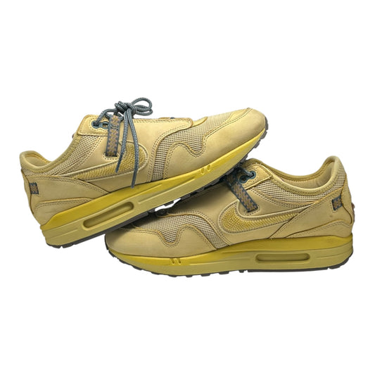 PREOWNED NIKE AIR MAX 1 x TRAVIS SCOTT CACTUS JACK SATURN GOLD
