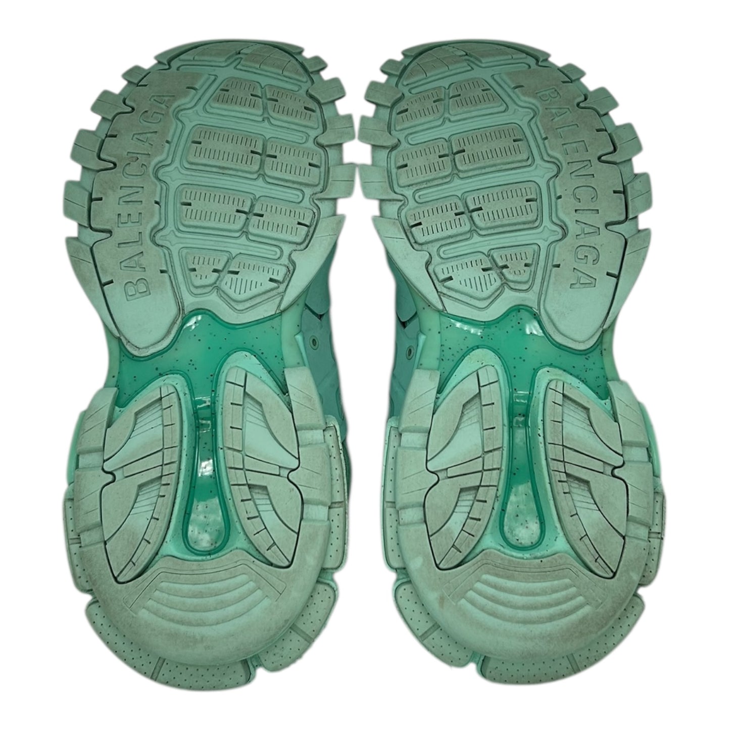 PREOWNED BALENCIAGA TRACK RECYCLED MINT