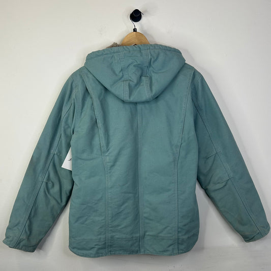 CARHARTT SEAGLASS BLUE SIERRA SHERPA LINED JACKET