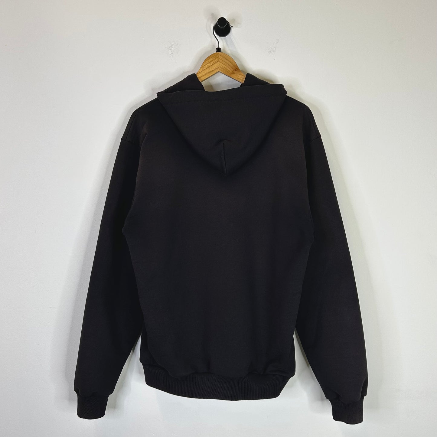 CARHARTT FADED BLACK THERMAL LINED ZIP-UP HOODIE