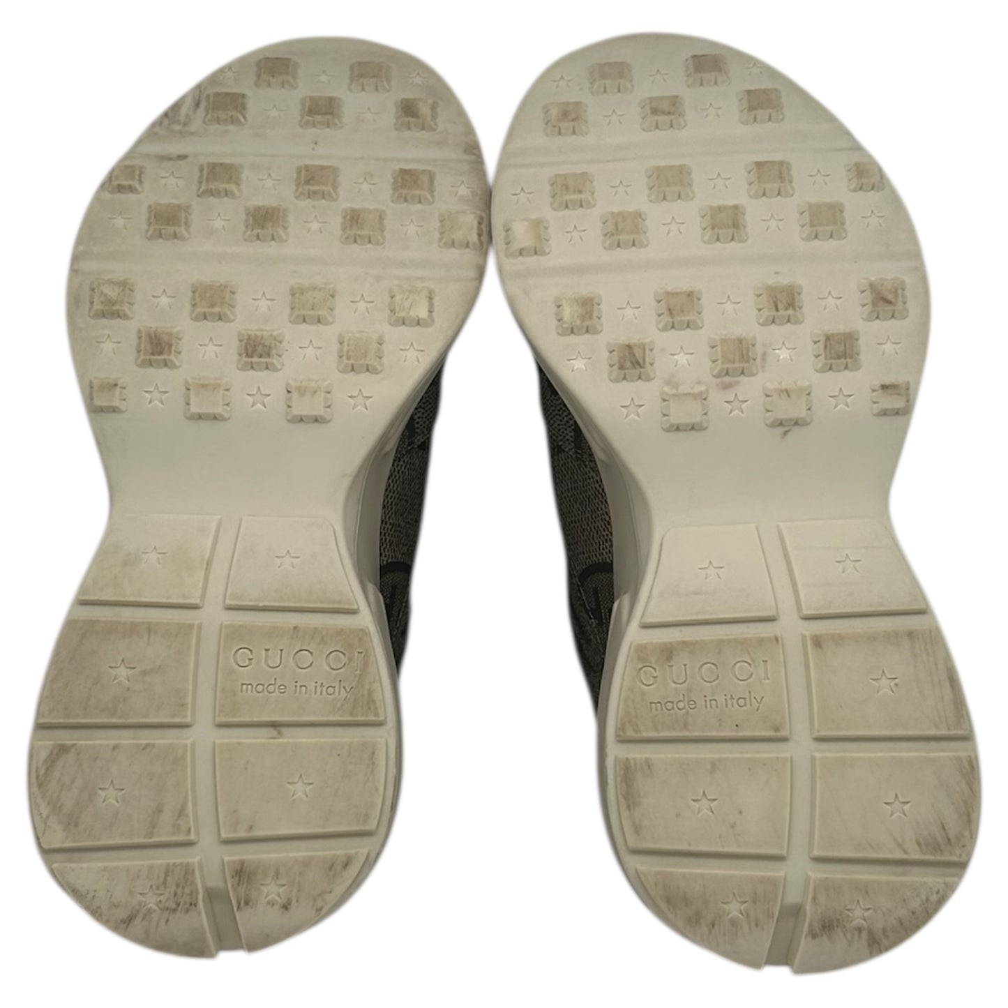 PREOWNED GUCCI RYTHON BEIGE 100 SIZE 5Y