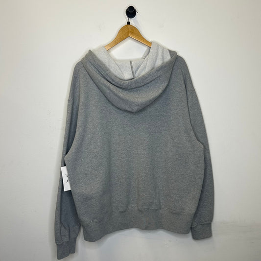 GAP GREY DRAWSTRING ZIP-UP