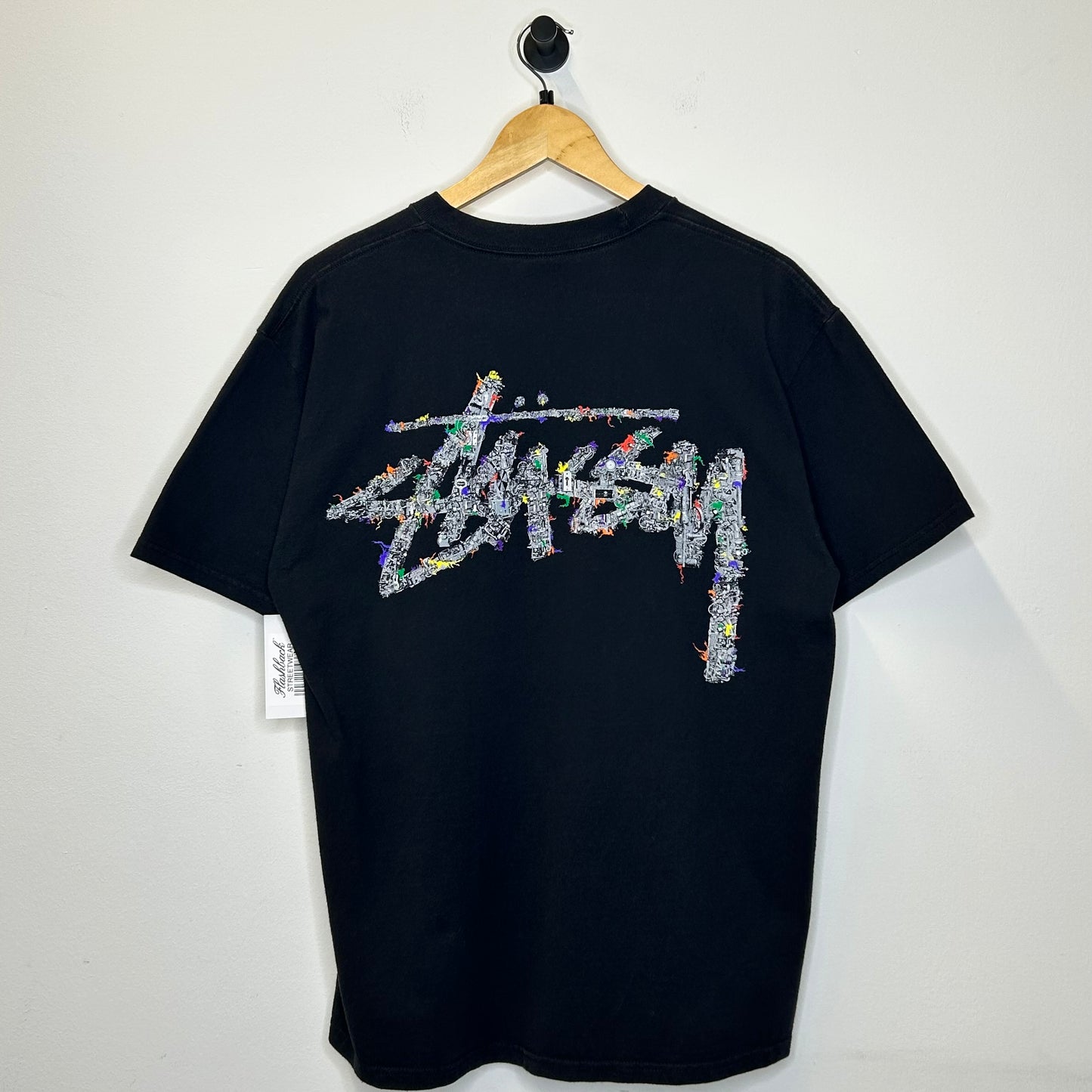 STUSSY 2000s CROWN GRAPHIC TEE