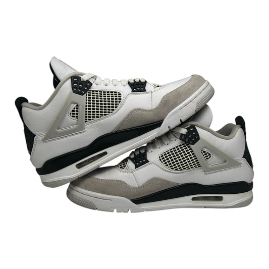 PREOWNED JORDAN 4 MILITARY BLACK