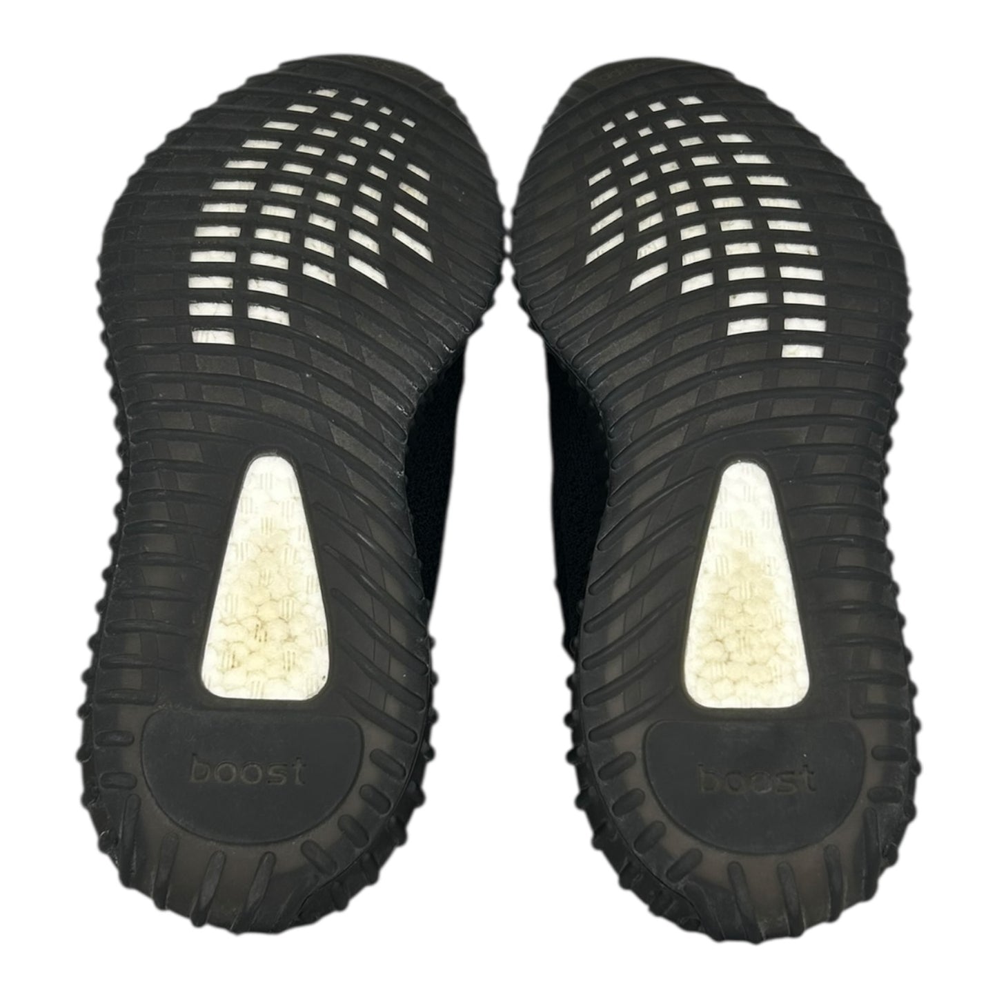 PREOWNED YEEZY 350 BLACK RED