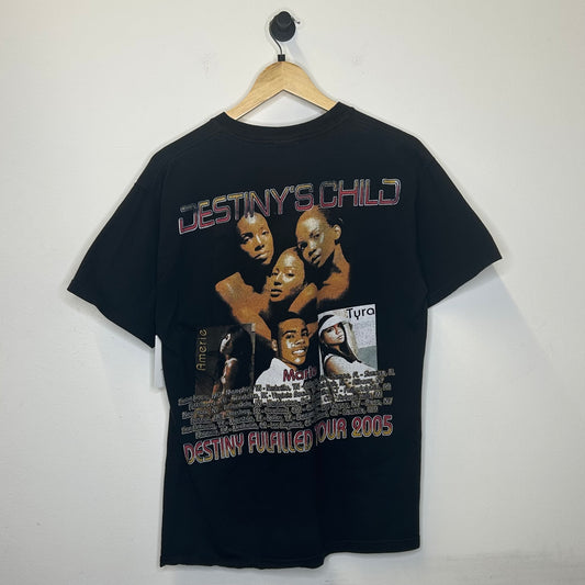 DESTINY'S CHILD 2005 BLACK TEE