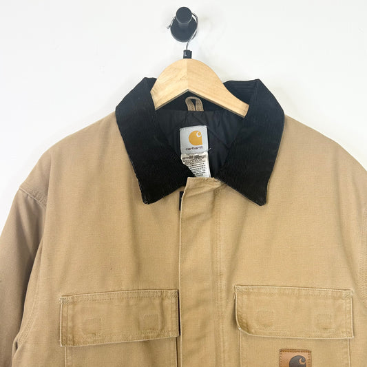 TAN C28 QUILTED LINED CARHARTT ARCTIC JACKET
