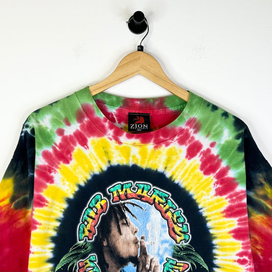 BOB MARLEY NATURAL MUSIC TYE DYE TEE