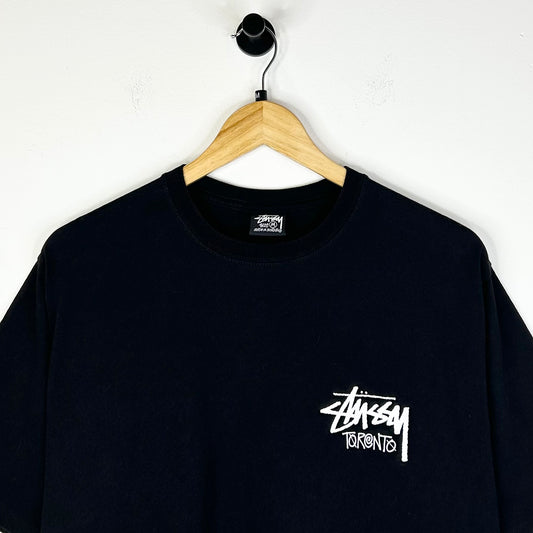 STUSSY TORONTO TEE BLACK
