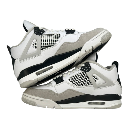 PREOWNED JORDAN 4 MILITARY BLACK