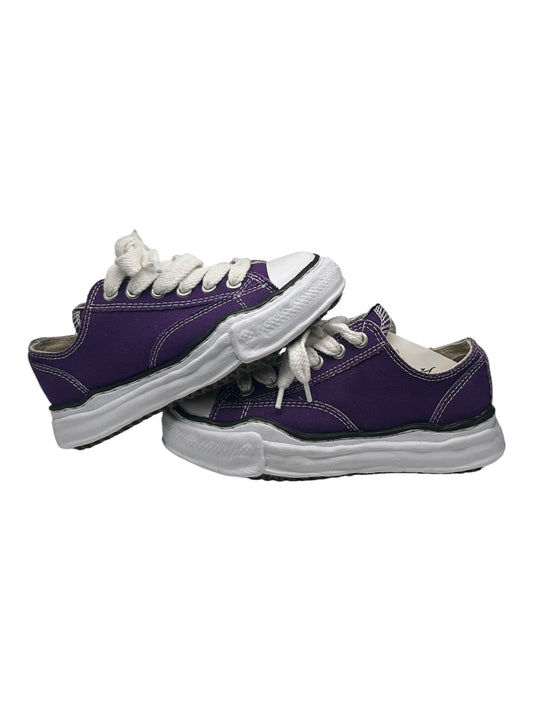 PREOWNED MAISON MIHARA YASUHIRO PETERSON OG SOLE CANVAS PURPLE
