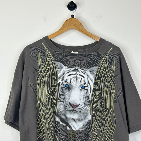 ANIMAL PLANET WHITE TIGER Y2K TEE