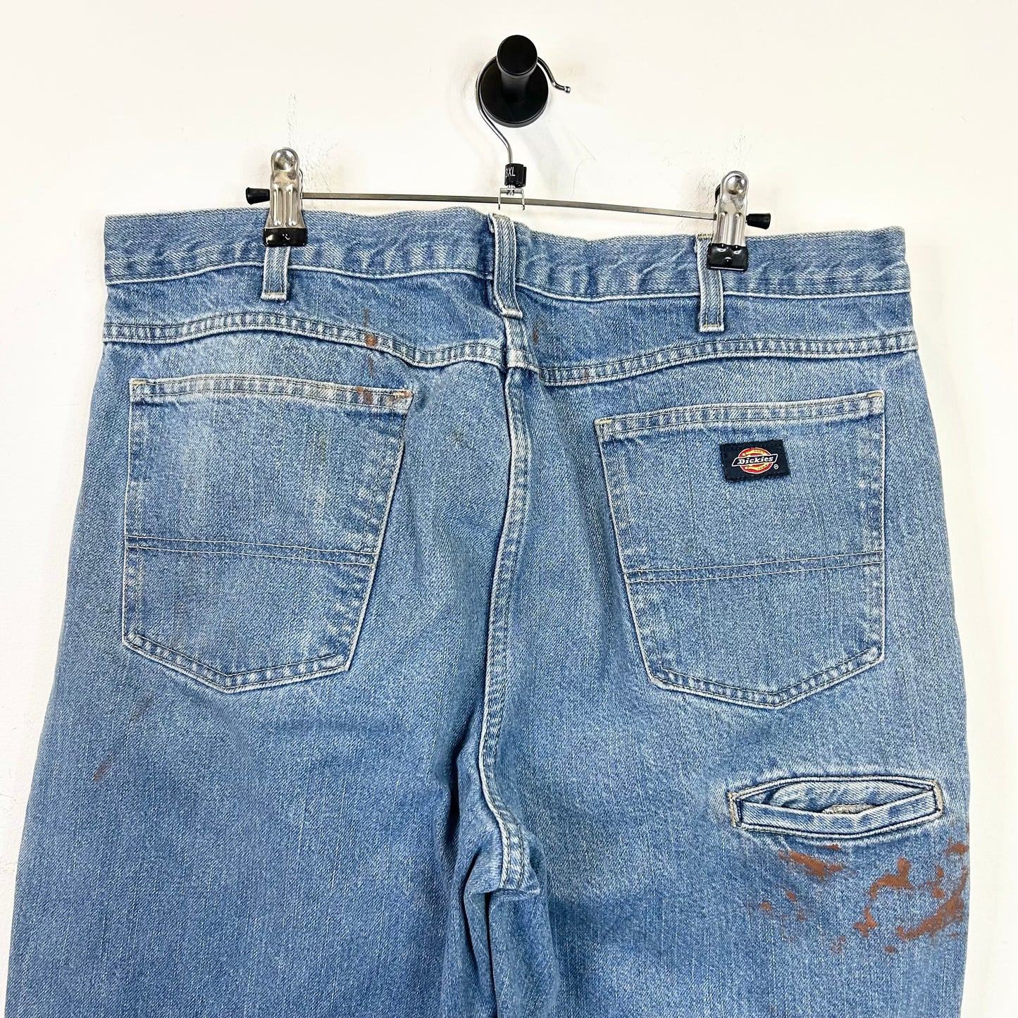 PAINT SPLATTERED DICKIES DOUBLE KNEE JEANS