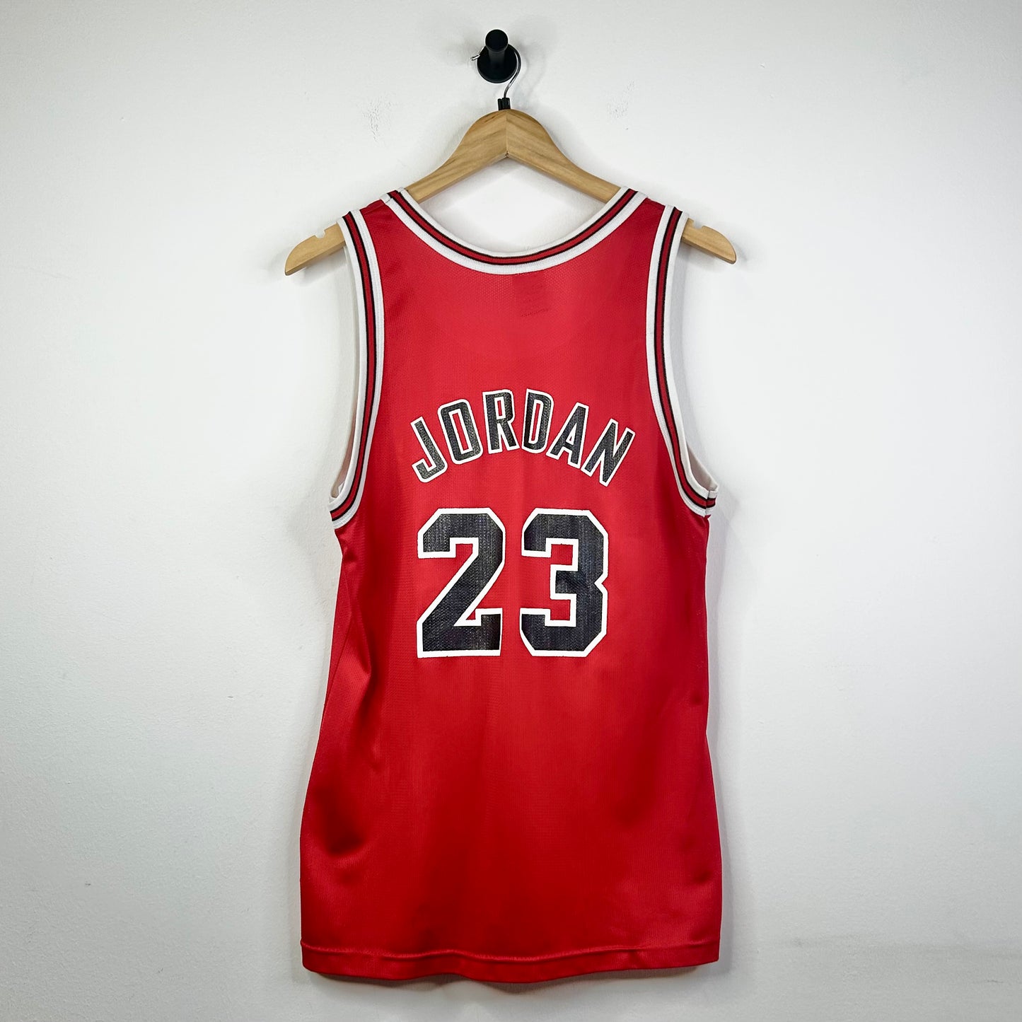 CHICAGO CHAMPION JORDAN 23 VINTAGE RED JERSEY