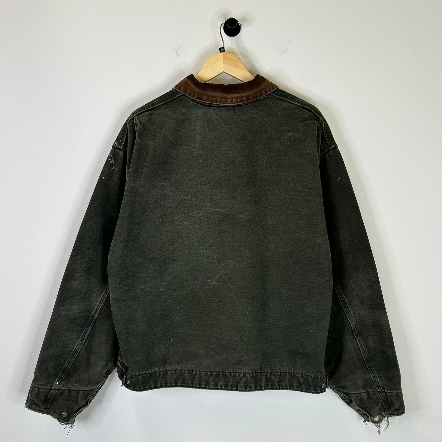 CARHARTT OLIVE GREEN DETROIT JACKET