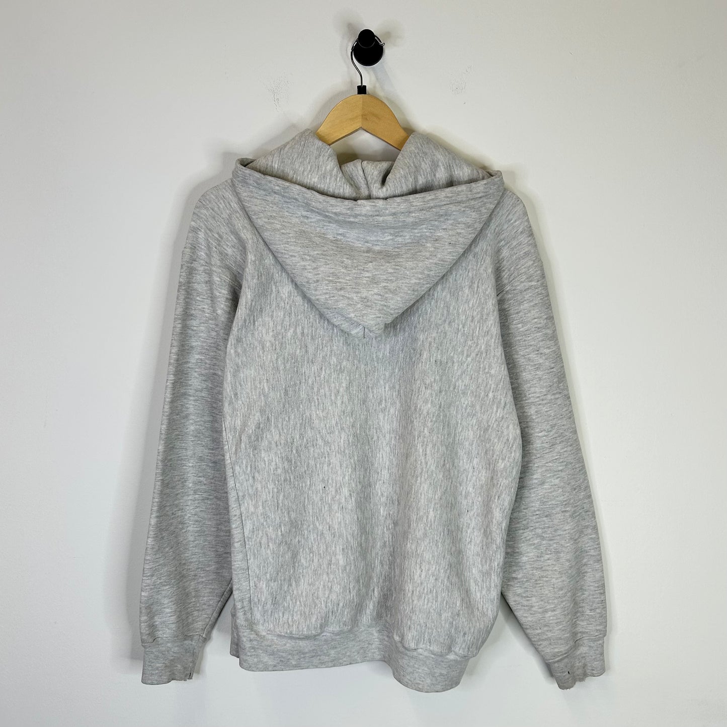 CARHARTT HEATHER GREY EMBROIDERED HOODIE