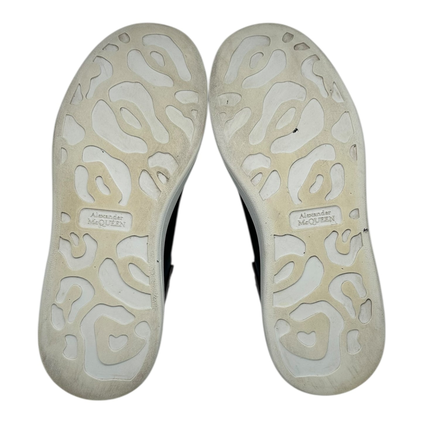 ALEXANDER MCQUEEN BLACK WHITE REFLECTIVE