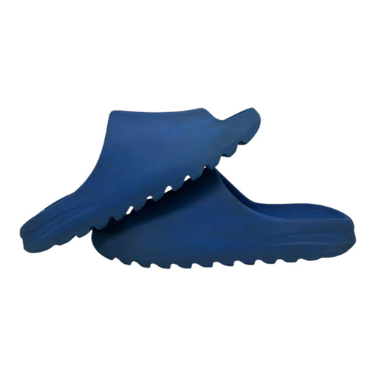 PREOWNED YEEZY SLIDE AZURE