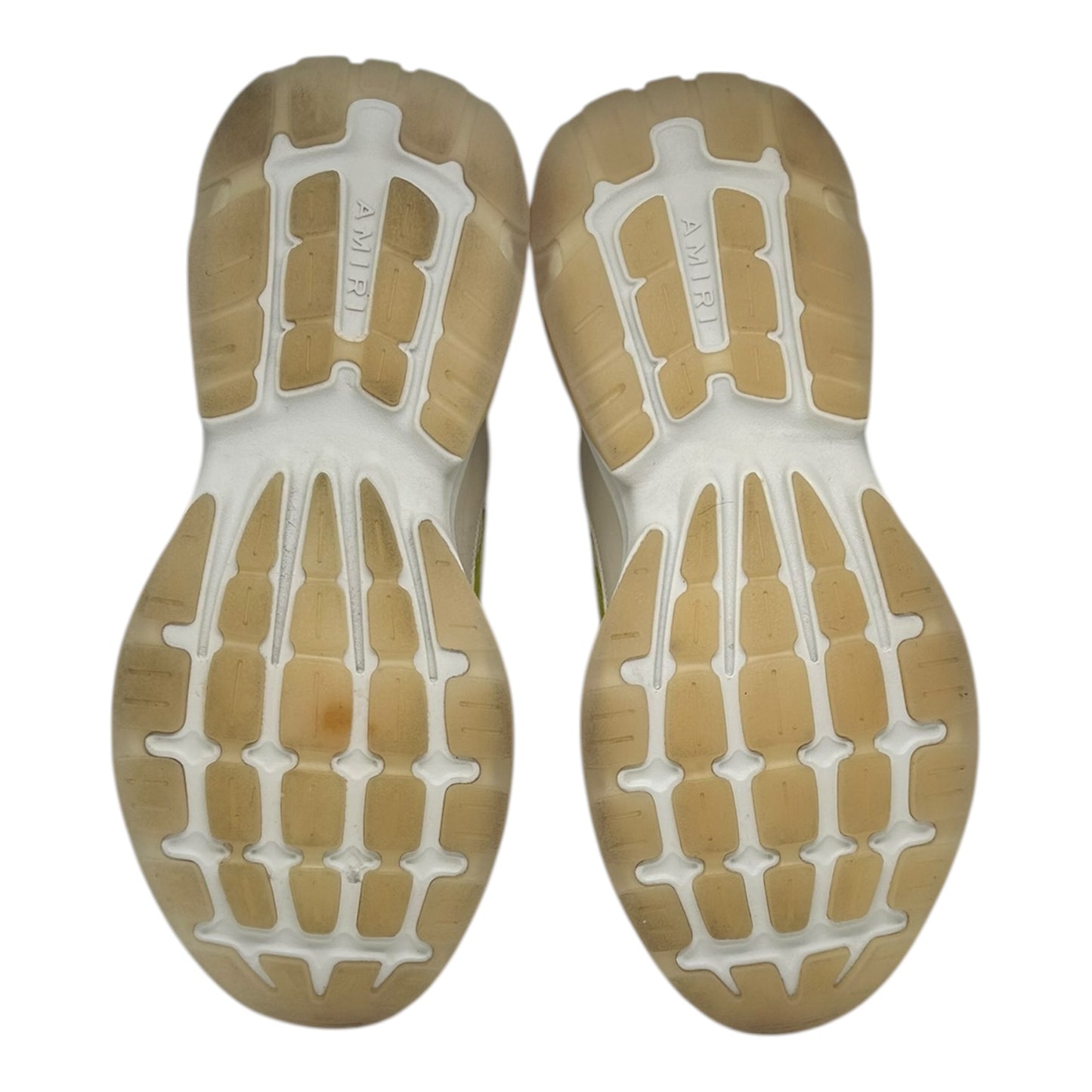 PREOWNED AMIRI BONE RUNNER NEON GREEN/WHITE