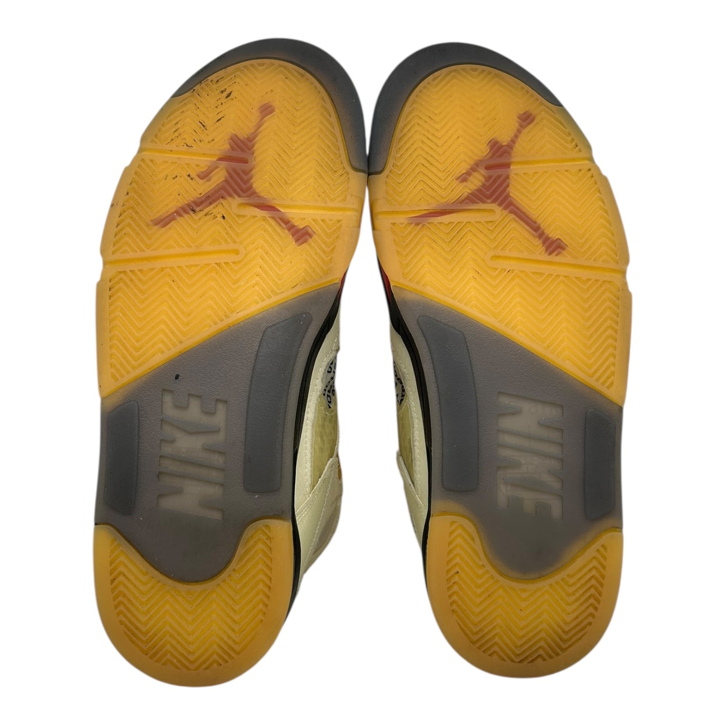 PREOWNED JORDAN 5 OFF WHITE SAIL