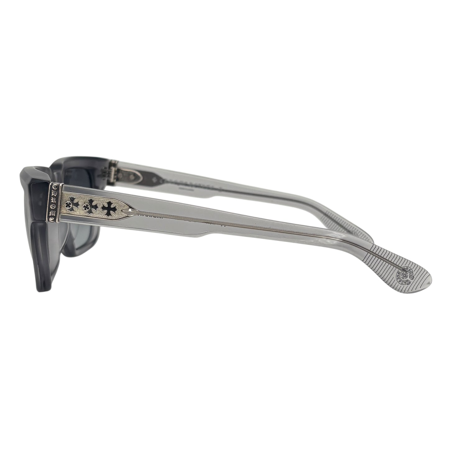 CHROME HEARTS MIDIXATHRILL1 SMOKE GREY SUNGLASSES