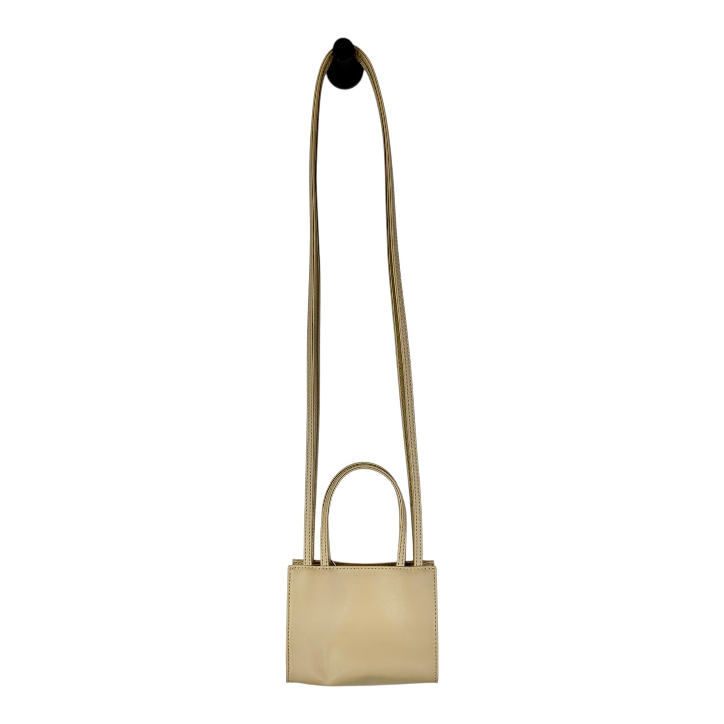 TELFAR SMALL CREAM SHOPPING BAG