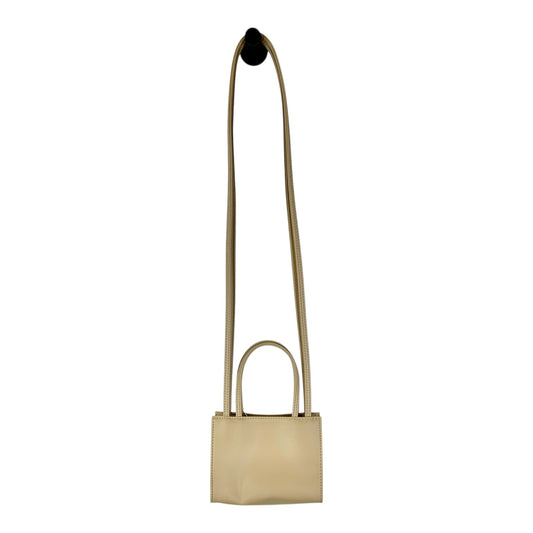 TELFAR SMALL CREAM SHOPPING BAG