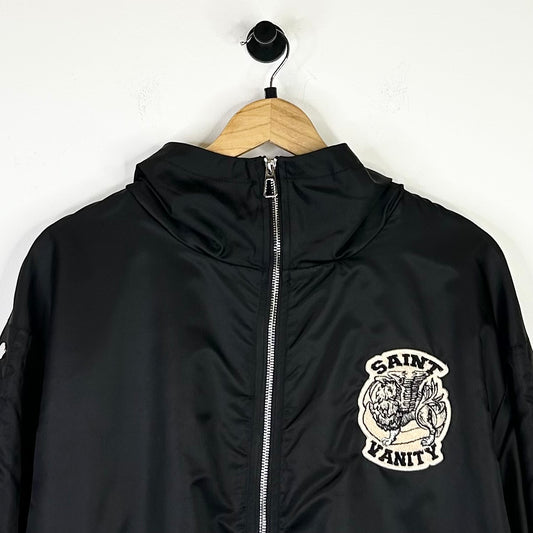 SAINT VANITY BLACK NYLON JACKET