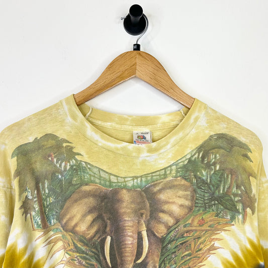 ELEPHANT TIE DYE LONG SLEEVE SHIRT