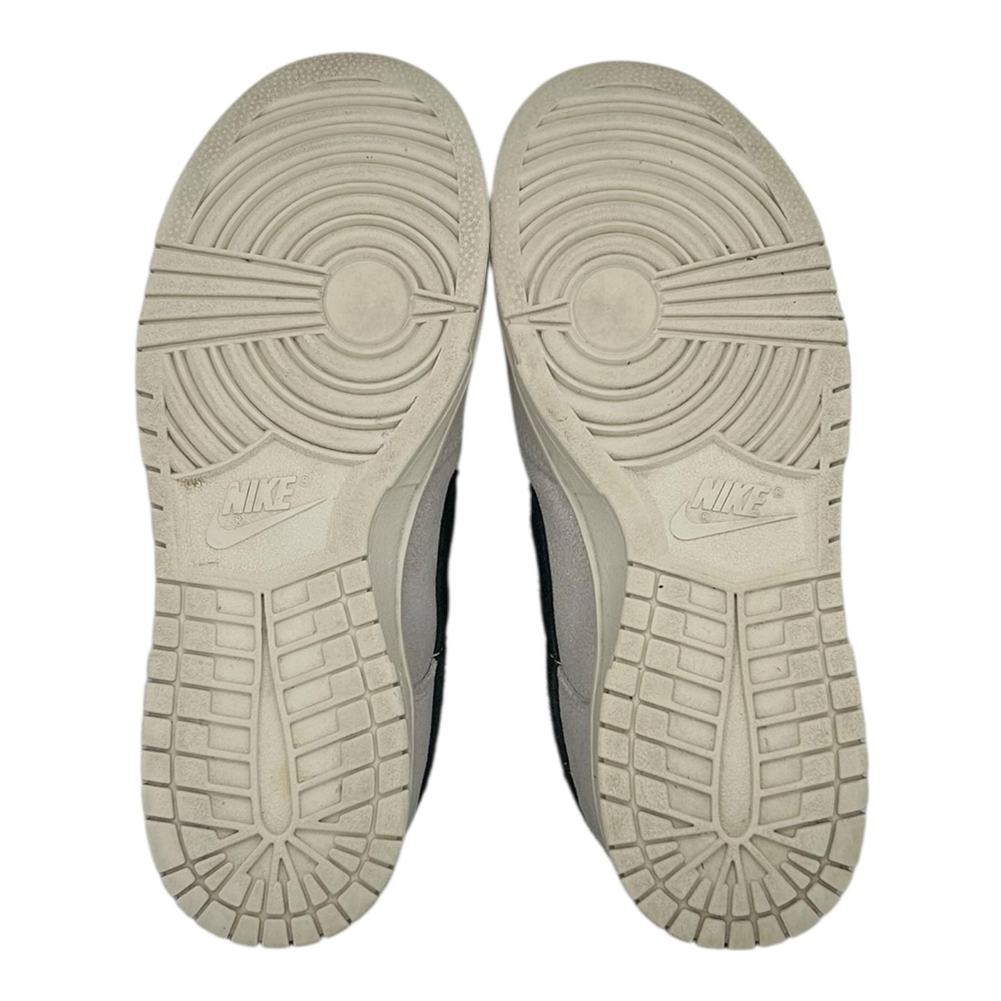 PREOWNED NIKE DUNK LOW WHITE GLITTER SUEDE