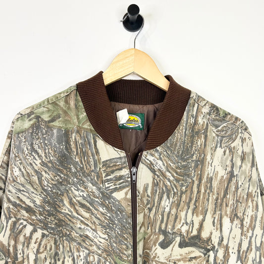 CABELA'S REALTREE CAMO BOMBER JACKET