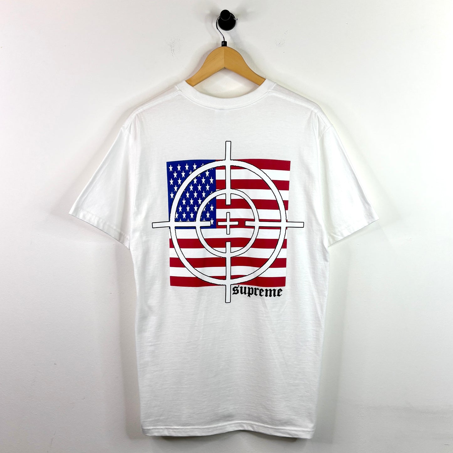 SUPREME TARGET TEE WHITE