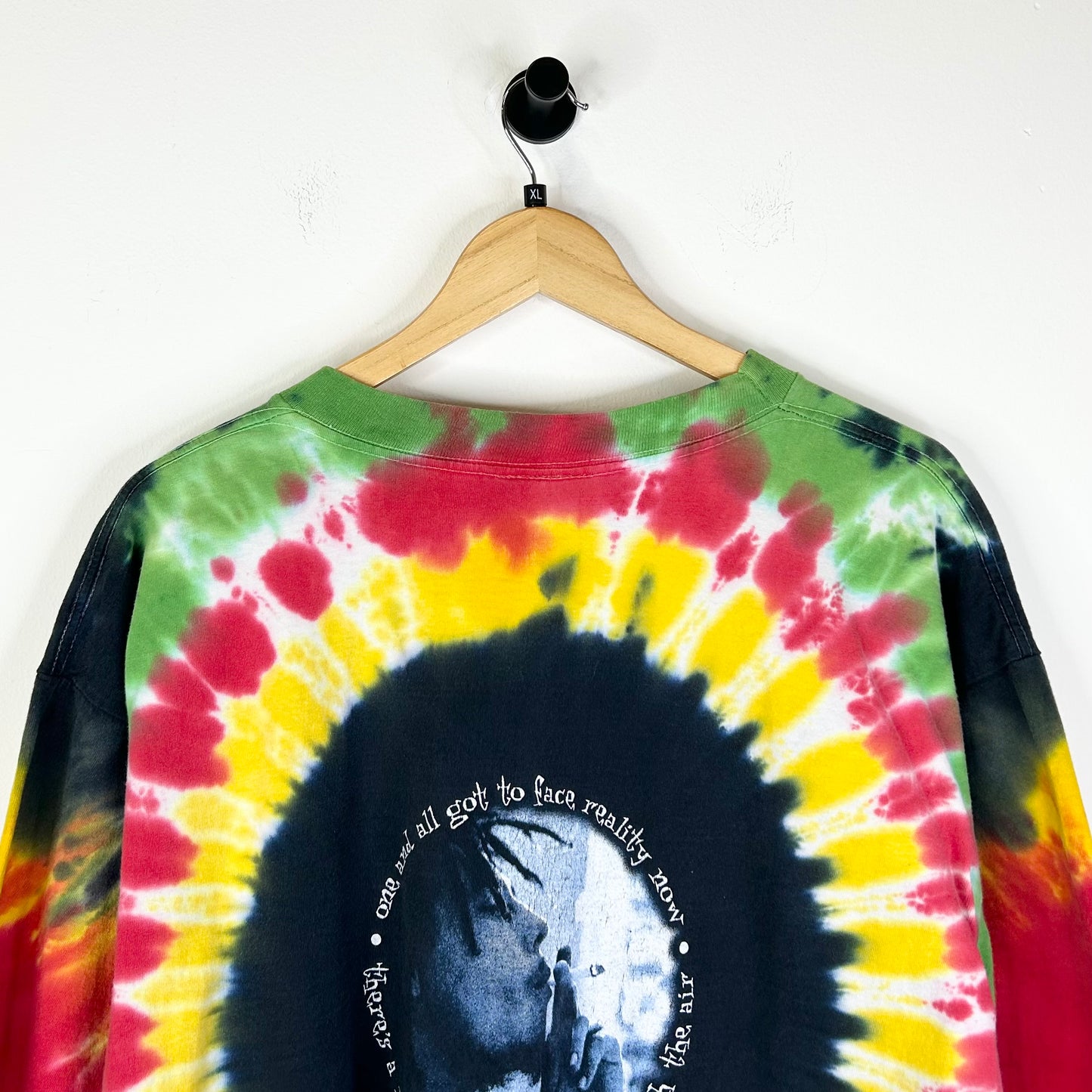 BOB MARLEY NATURAL MUSIC TYE DYE TEE