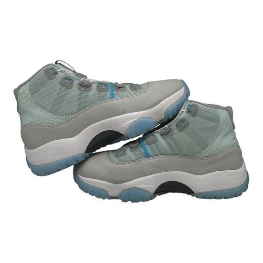 PREOWNED JORDAN 11 ADAPT DARK POWDER BLUE
