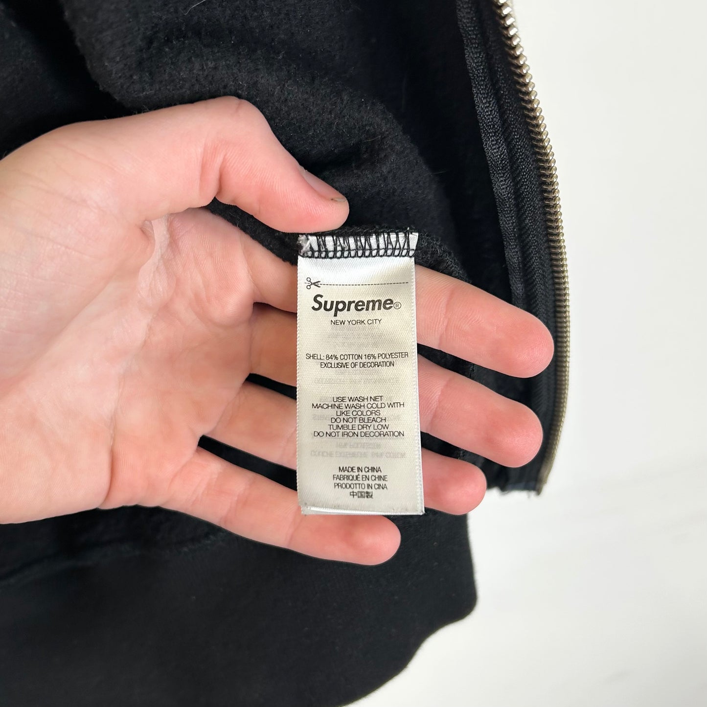 SUPREME APHEX TWIN ZIP UP