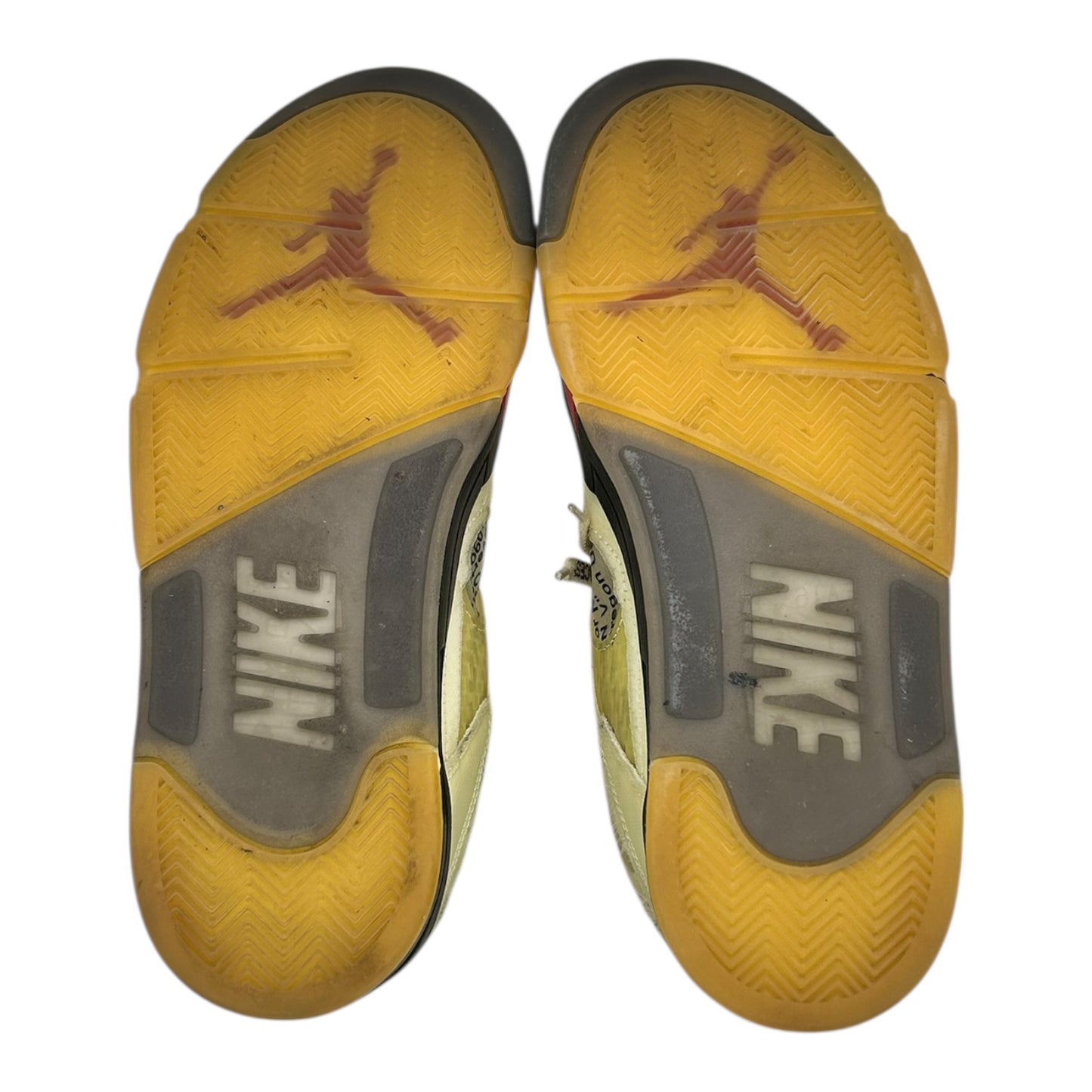 PREOWNED JORDAN 5 OFF WHITE SAIL