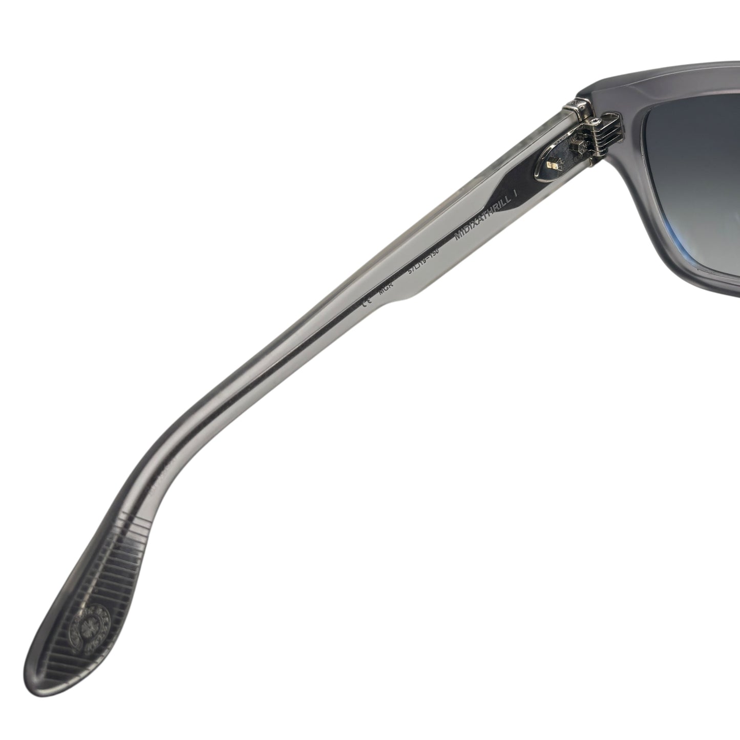 CHROME HEARTS MIDIXATHRILL1 SMOKE GREY SUNGLASSES