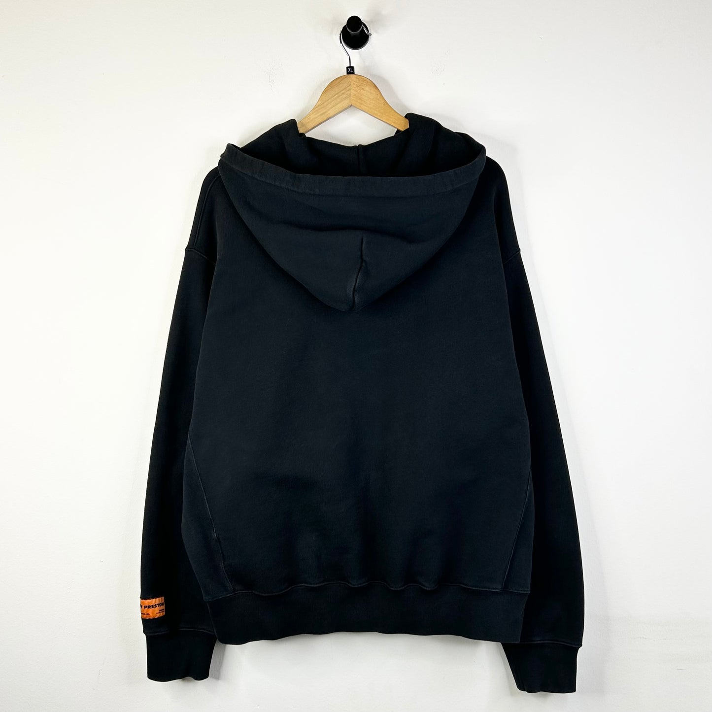 HERON PRESTON CRANE LOGO PULLOVER HOODIE