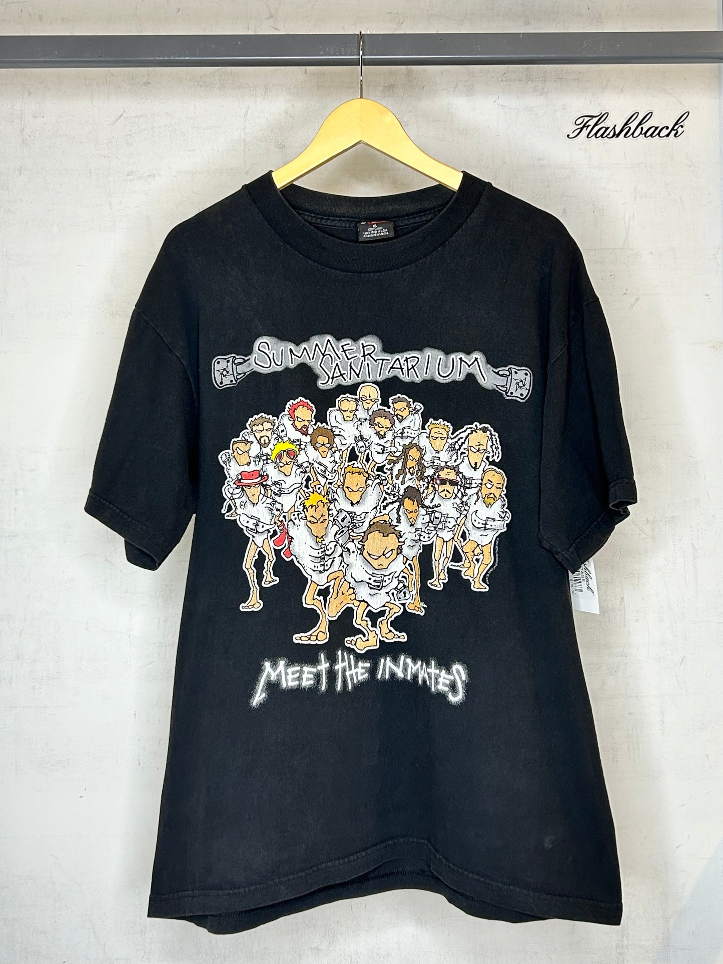 SUMMER SANITARIUM MEET THE INMATES TEE