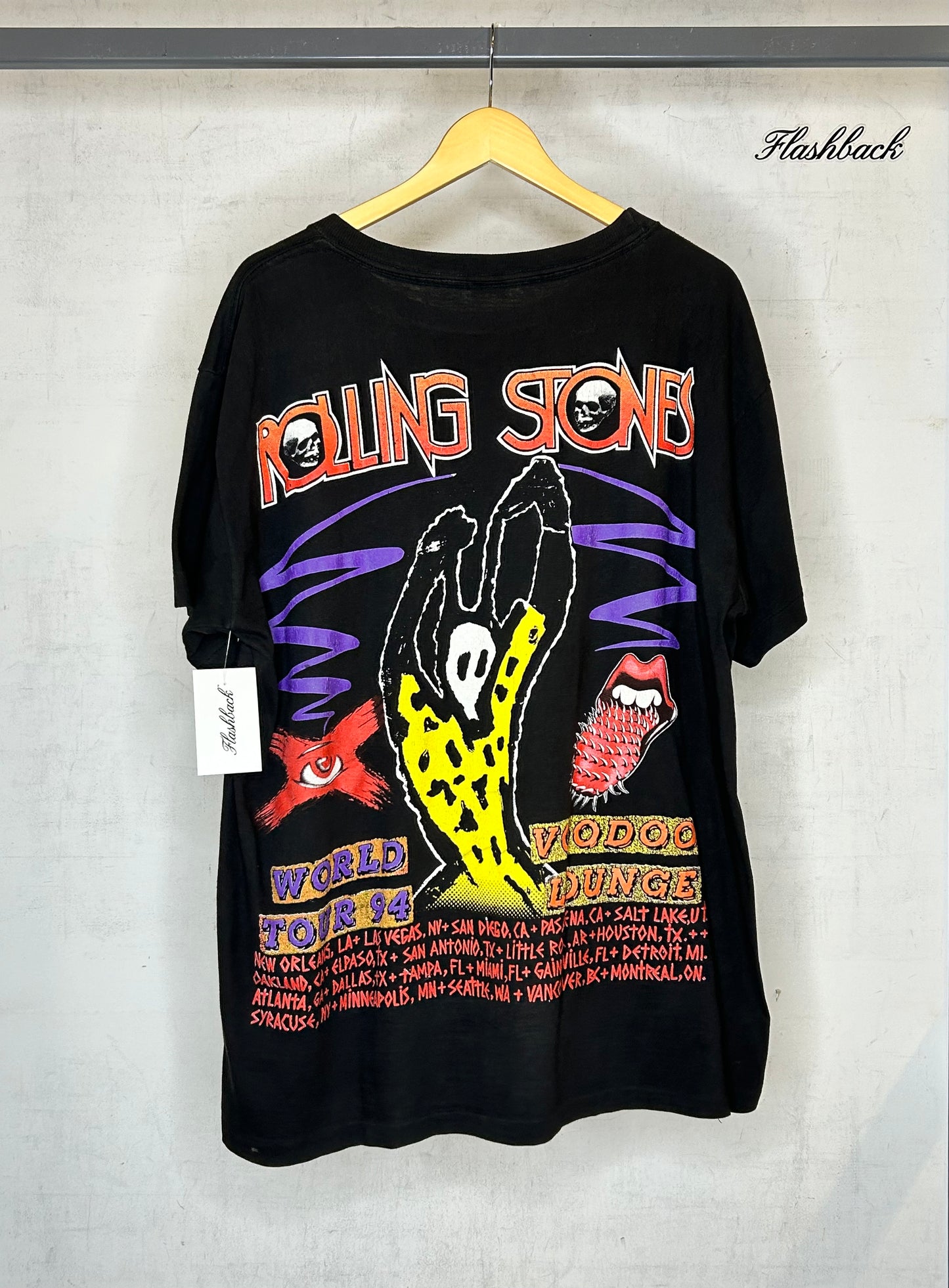 THE ROLLING STONES VOODOO LOUNGE TEE
