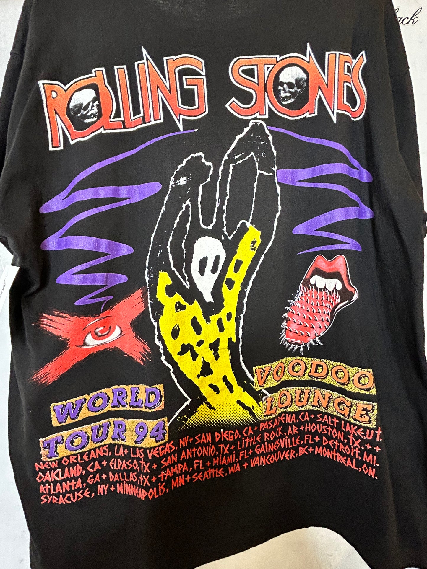 THE ROLLING STONES VOODOO LOUNGE TEE