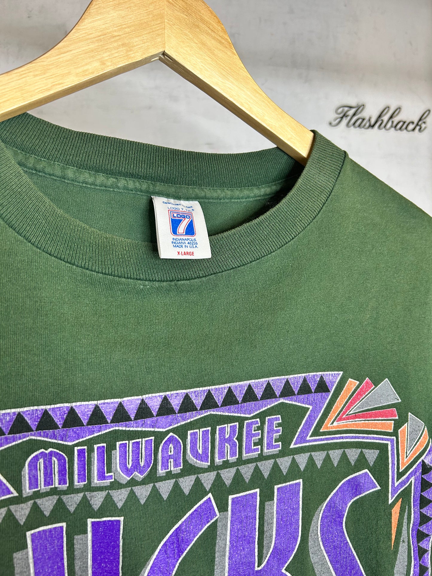 MILWAUKEE BUCKS LOGO 7 PURPLE LOGO