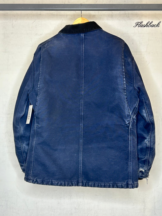 BLUE CARHARTT FLAG PATCH JACKET